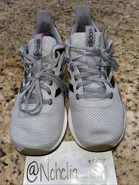 Adidas Questar Ride Gray Mesh Running Sneakers